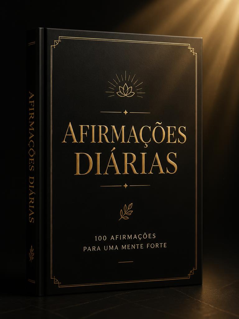 Capa do bônus Afirmações Diárias